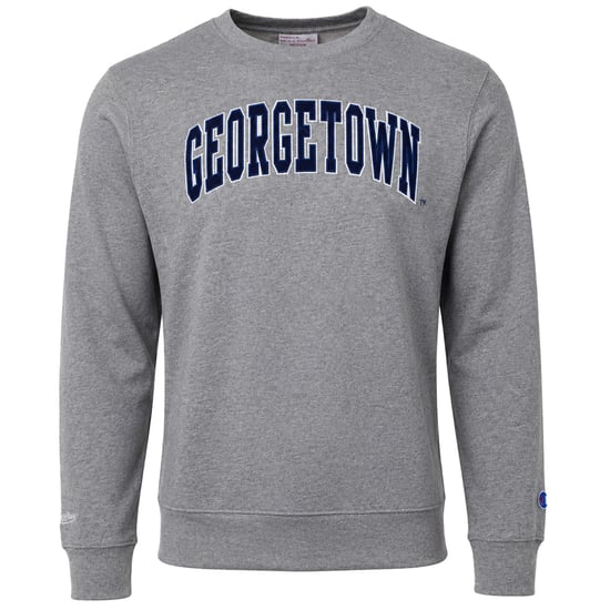 Mitchell & Ness NCAA Georgetown Arch Herren Sweatshirt Grau - Image 1