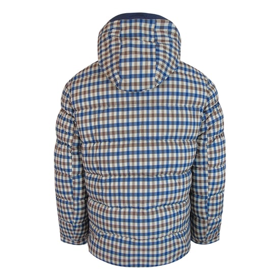 Aquascutum Active Sp Kapuzen-steppjacke Club Check - Image 2