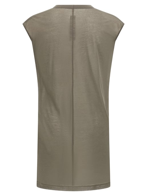 Rick Owens Graues Baumwoll-T-Shirt - Image 2