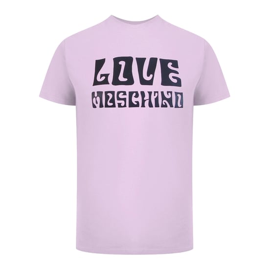 Love Moschino Jg7408pp0nl50600 Pinkes T-shirt Für Damen - Image 1