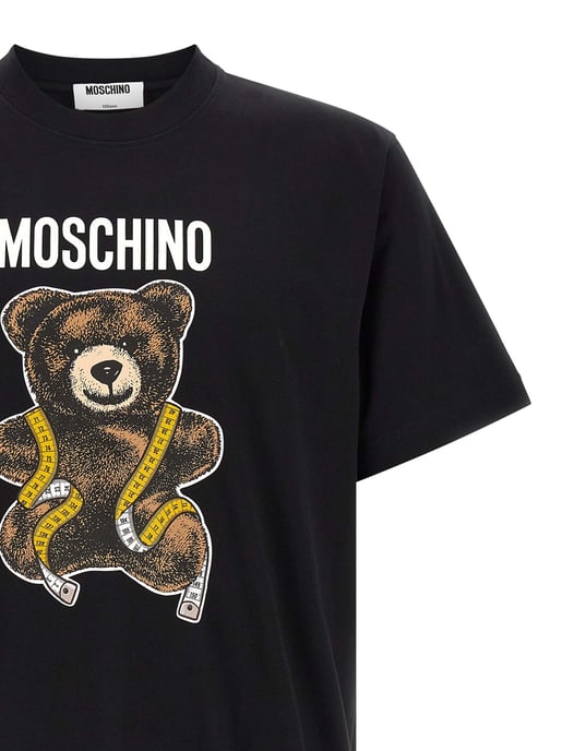 Moschino Schwarzes Baumwoll-T-Shirt - Image 3