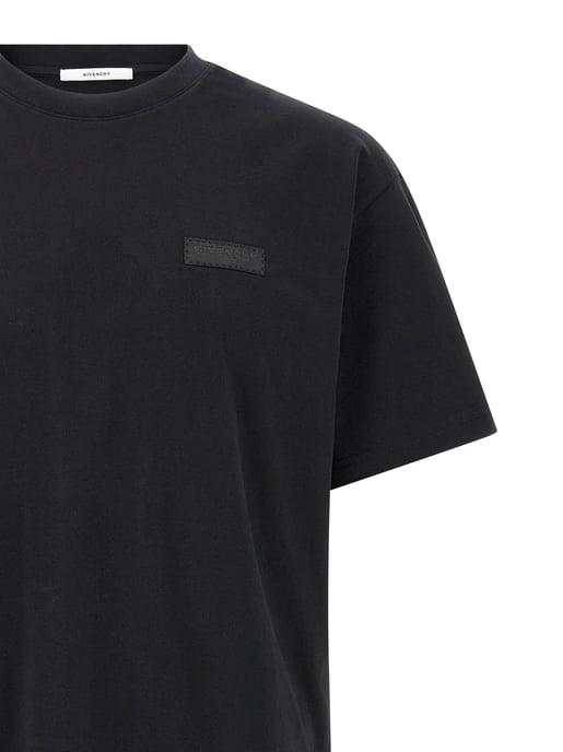 Givenchy Schwarzes Baumwoll-T-Shirt - Image 3