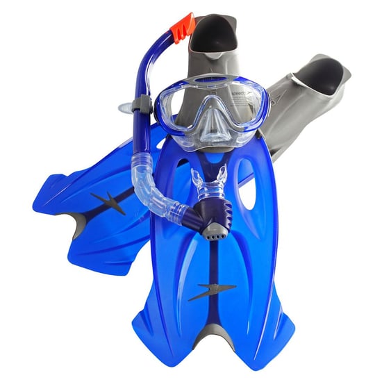 Speedo Glide Maske Flossen Herren Schnorchelset - Image 1