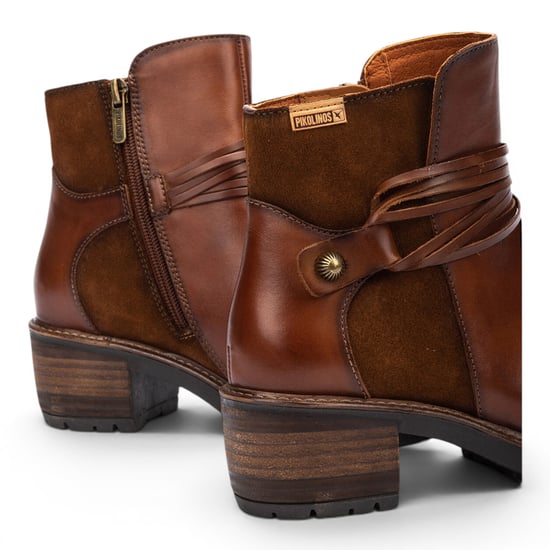 Pikolinos Braune Lederstiefel mit Reißverschluss – San Sebastia - Image 5
