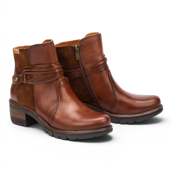 Pikolinos Braune Lederstiefel mit Reißverschluss – San Sebastia - Image 6