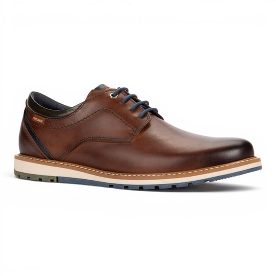 Pikolinos Herren braune Lederschuhe mit Schnürung – Berna - Image 4