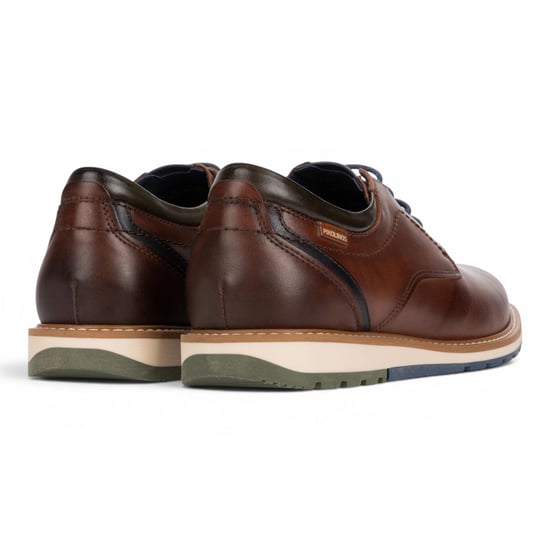 Pikolinos Herren braune Lederschuhe mit Schnürung – Berna - Image 5