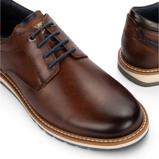 Pikolinos Herren braune Lederschuhe mit Schnürung – Berna - Image 6