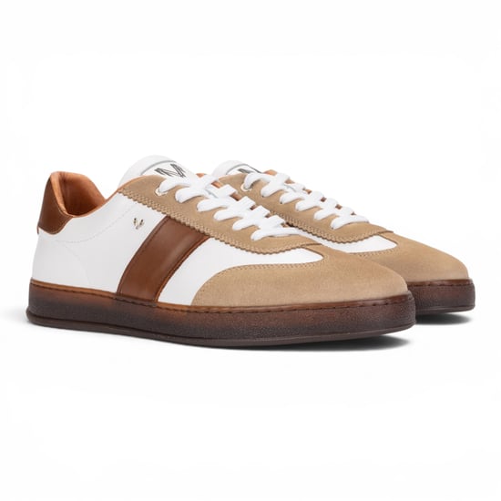 Martinelli Herren Braune Ledersneakers Trainerschuhe – Seaford - Image 3