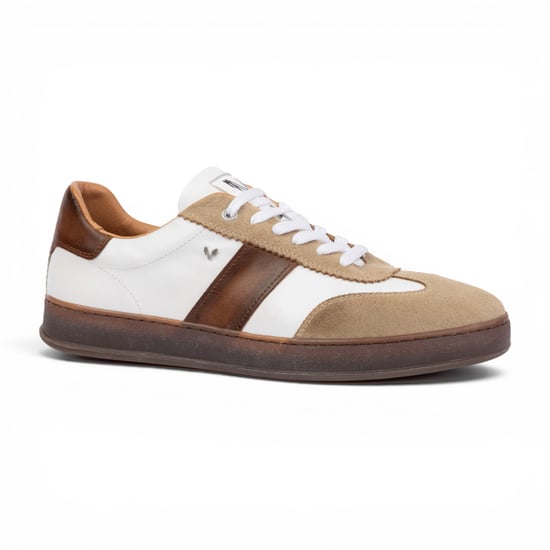 Martinelli Herren Braune Ledersneakers Trainerschuhe – Seaford - Image 4