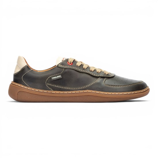 Pikolinos Pine Green Leather Sneakers Trainer Barfußschuhe – Aranjuez - Image 1