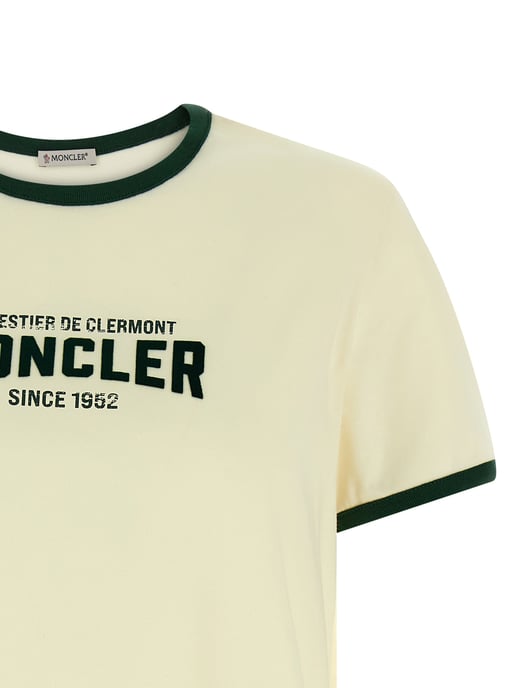 Moncler Beiges Baumwoll-T-Shirt - Image 3