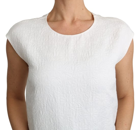 Dolce Gabbana Top mit bestickten kurzen Ärmeln - Image 3