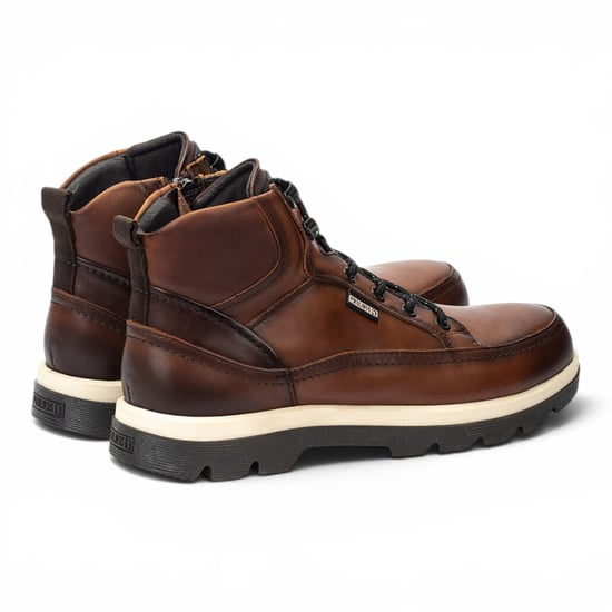 Pikolinos Herren braune Leder-Schnürstiefel – Vigo - Image 4