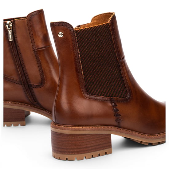 Pikolinos Braune Leder-Chelsea-Stiefel mit Absatz für Frauen – Medina - Image 5