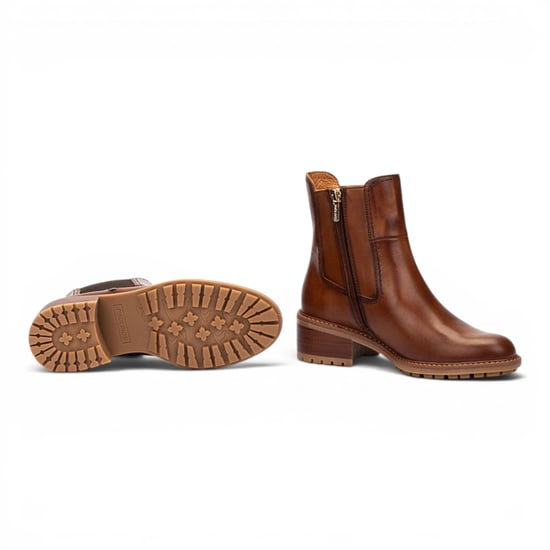 Pikolinos Braune Leder-Chelsea-Stiefel mit Absatz für Frauen – Medina - Image 6