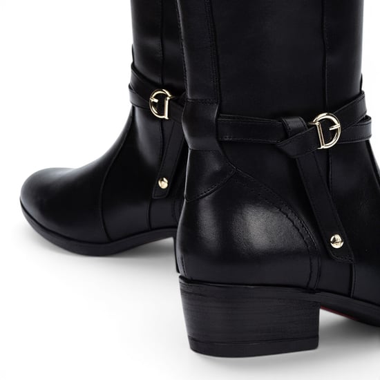 Pikolinos kniehohe schwarze Lederstiefel für Frauen – Daroca - Image 5