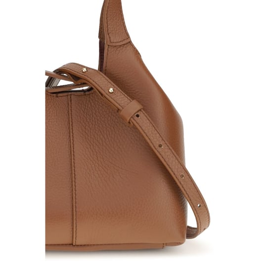 Coccinelle Braune Kalbsleder Bos Taurus Handtasche - Image 4