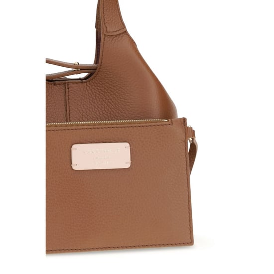 Coccinelle Braune Kalbsleder Bos Taurus Handtasche - Image 5