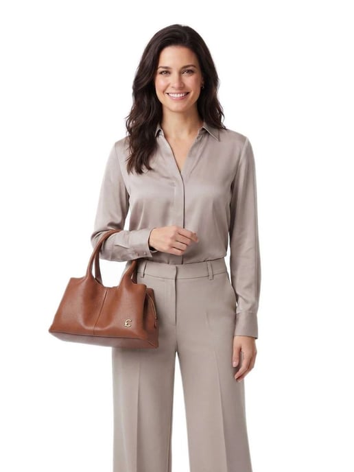 Coccinelle Handtasche Cognac - Image 5