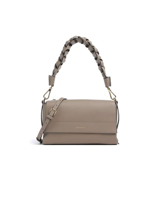 Coccinelle Schultertasche Warm Taupe/Rosette - Image 1