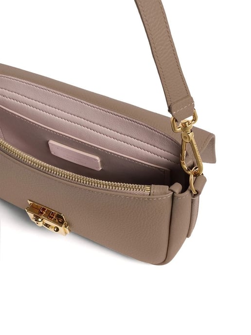 Coccinelle Schultertasche Warm Taupe - Image 3