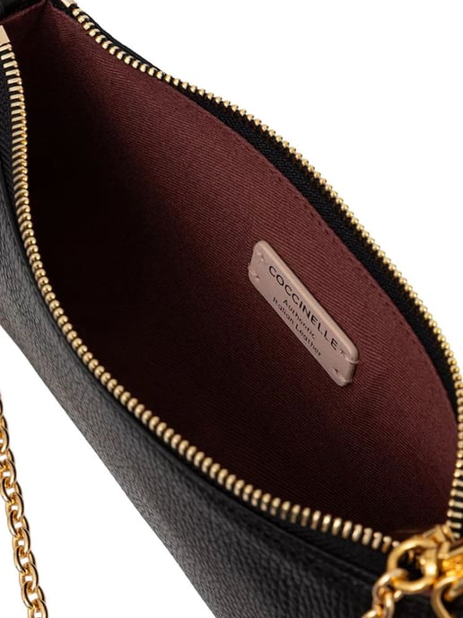 Coccinelle Schultertasche Schwarz - Image 4