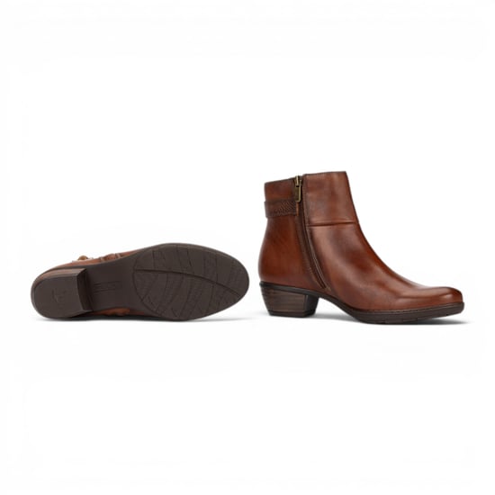 Pikolinos Damen braune Leder-Knöchelstiefel – Utiel - Image 4