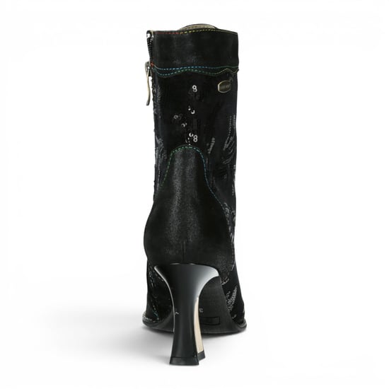Laura Vita Damen-Gothic-Victorianische Schwarze Lederschuhe mit Absatz – Oanelo-03 - Image 6