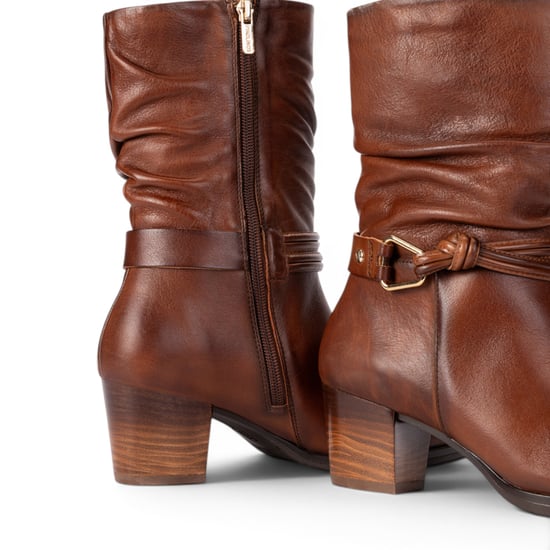 Pikolinos braune Lederstiefel bis zur Mitte der Waden – Zamora - Image 6