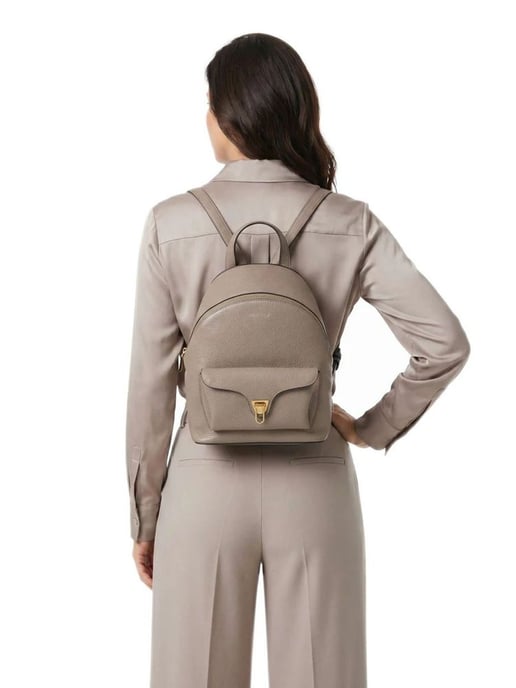 Coccinelle Rucksack Warmes Taupe - Image 6