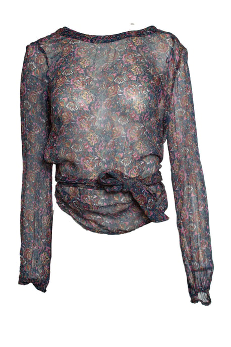 Ba&sh, Danny Wickelbluse mit Blumenmuster - Image 1