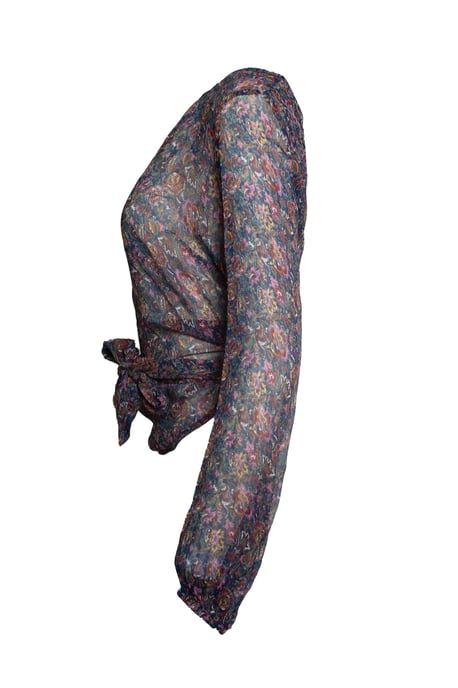 Ba&sh, Danny Wickelbluse mit Blumenmuster - Image 3
