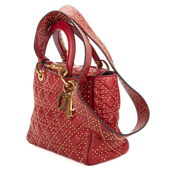 Medium Studded Lady Dior Flap Medium  Schultertasche - Image 2