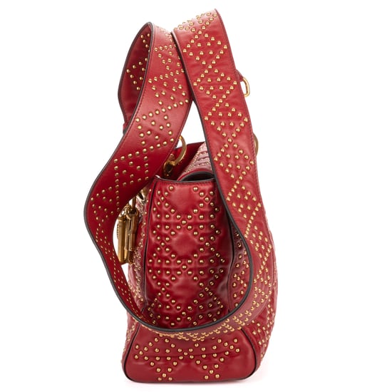 Medium Studded Lady Dior Flap Medium  Schultertasche - Image 3