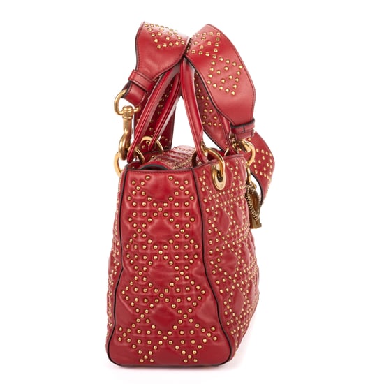 Medium Studded Lady Dior Flap Medium  Schultertasche - Image 4
