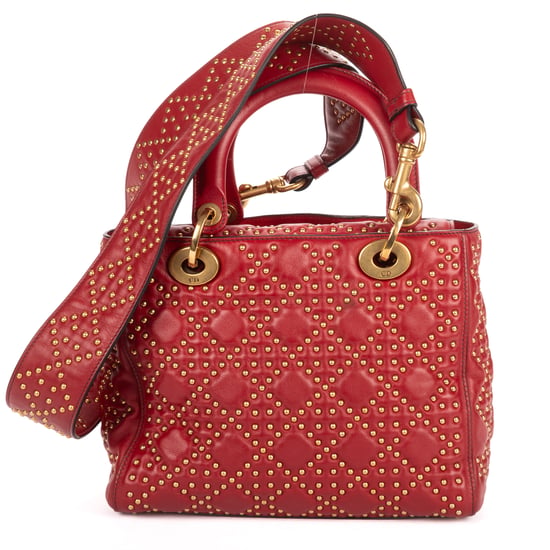 Medium Studded Lady Dior Flap Medium  Schultertasche - Image 5