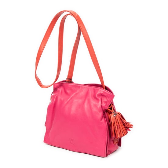 Bicolor Tassel Flamenco   Schultertasche - Image 2