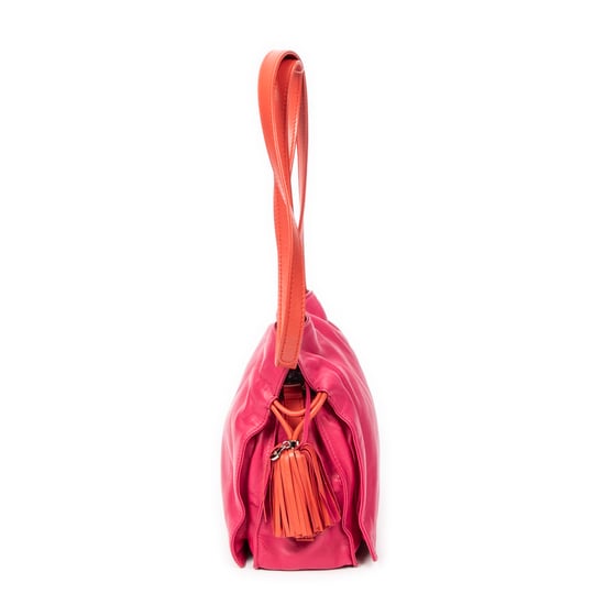 Bicolor Tassel Flamenco   Schultertasche - Image 4
