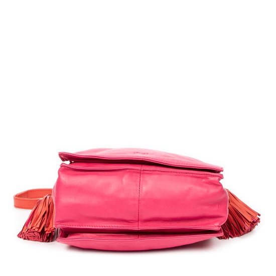 Bicolor Tassel Flamenco   Schultertasche - Image 6