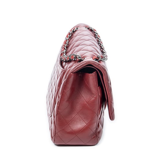 Jumbo Classic Double Flap Schultertasche - Image 4