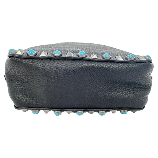 Valentino Rolling Rockstud Kameratasche aus schwarzem Leder - Image 5
