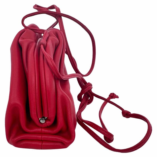 Bottega Veneta Mini The Pouch Tasche aus rotem Leder - Image 4