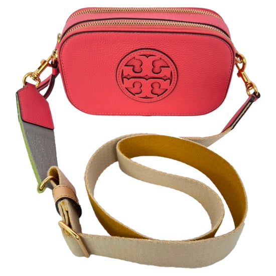 Tory Burch Mini Miller Umhängetasche aus rotem Leder - Image 2