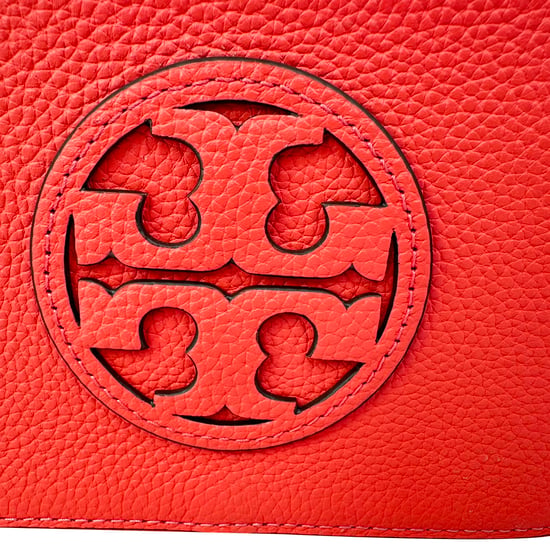 Tory Burch Mini Miller Umhängetasche aus rotem Leder - Image 4