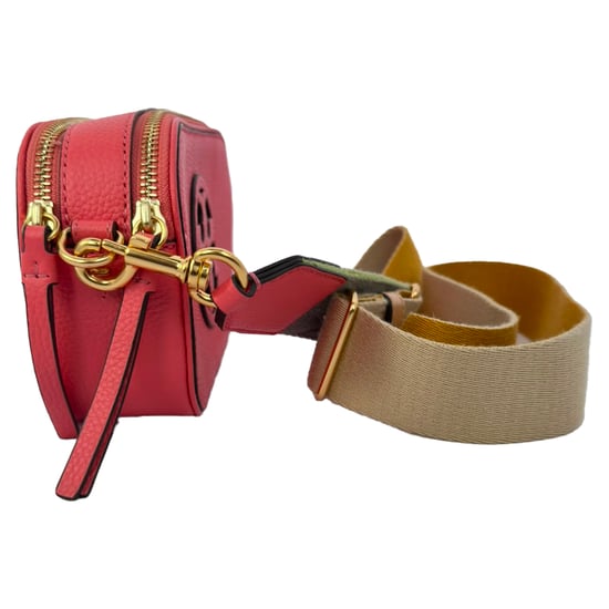 Tory Burch Mini Miller Umhängetasche aus rotem Leder - Image 5