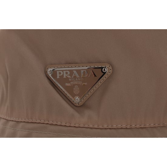 Prada Re-Nylon Bucket Hat aus beigem Polyamid - Image 5