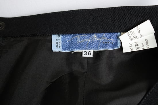 Thierry Mugler, Minirock mit transparenten Details - Image 6