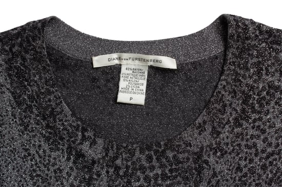 Diane von Furstenberg, Leoparden-Lurex-Top - Image 6