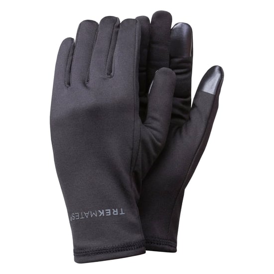 TREKMATES Leichte Stretch-Innenhandschuhe mit Schnelltrocknung und Touchscreen-Funktion - Schwarz - Image 1